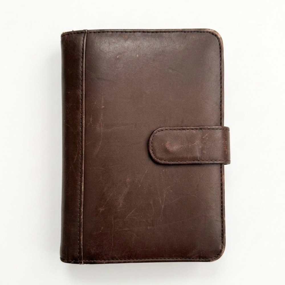 Vintage Wilsons Leather Planner / Agenda